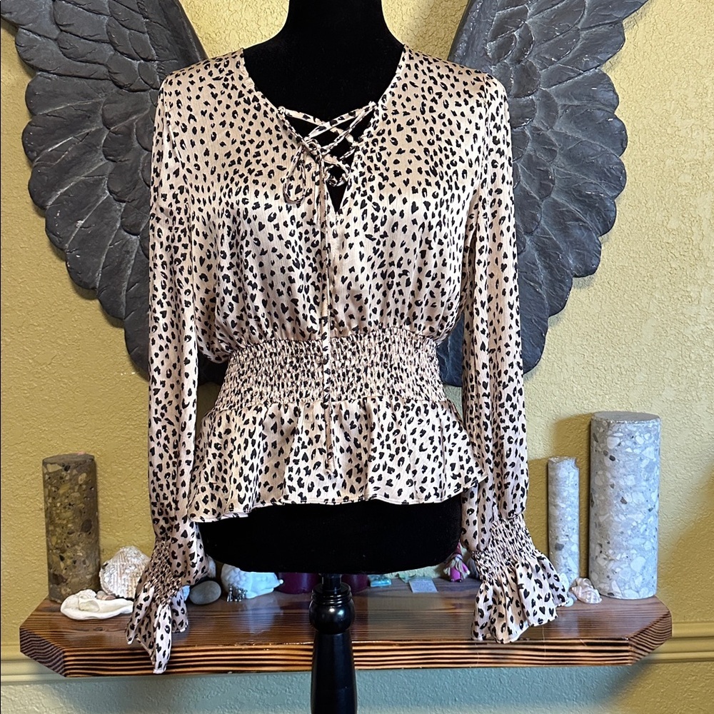 Fate Animal Print Blouse